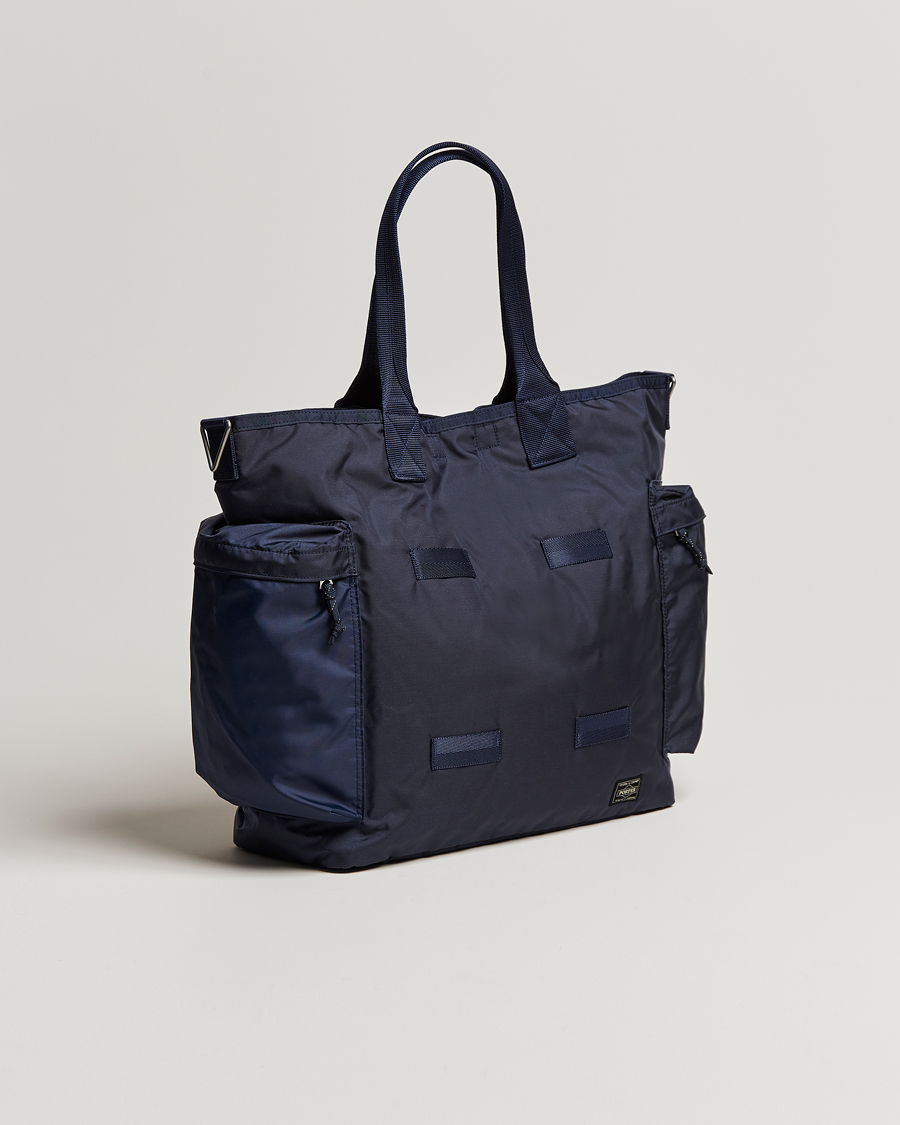 Mies | Laukut | Porter-Yoshida & Co. | Force 2Way Tote Bag Navy Blue