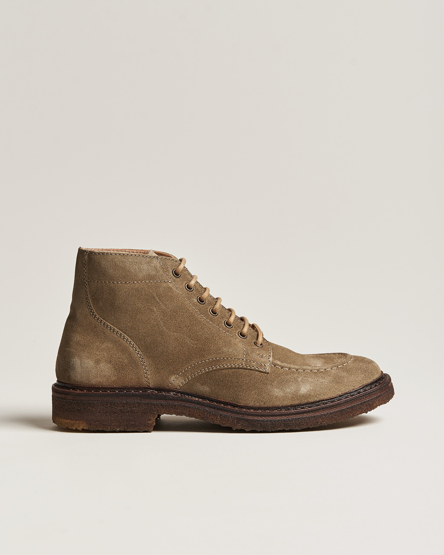 Mies |  | Astorflex | Nuvoflex Lace Up Boot Stone Suede