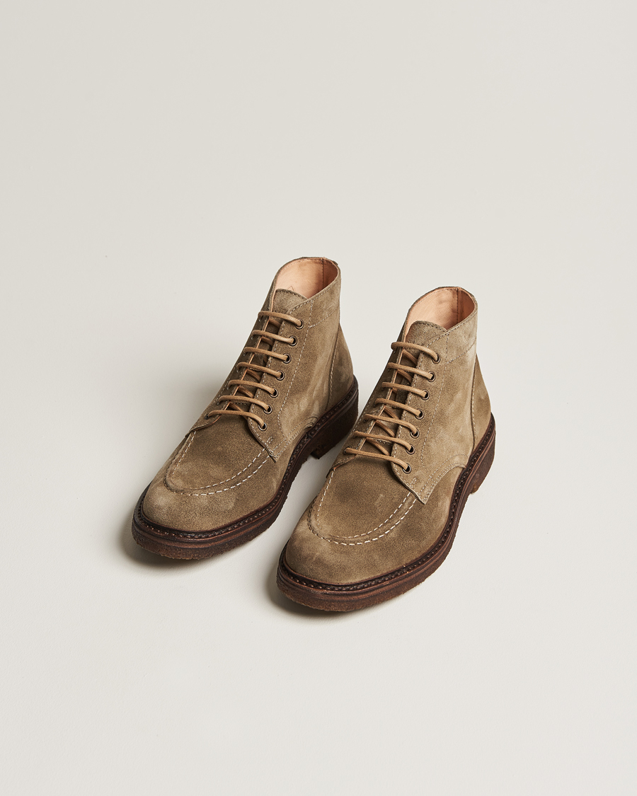 Mies | Italian Department | Astorflex | Nuvoflex Lace Up Boot Stone Suede