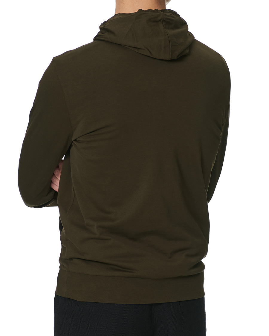 Mies | Puserot | Ralph Lauren Purple Label | Luxury Lisle Hoodie Inverness Loden