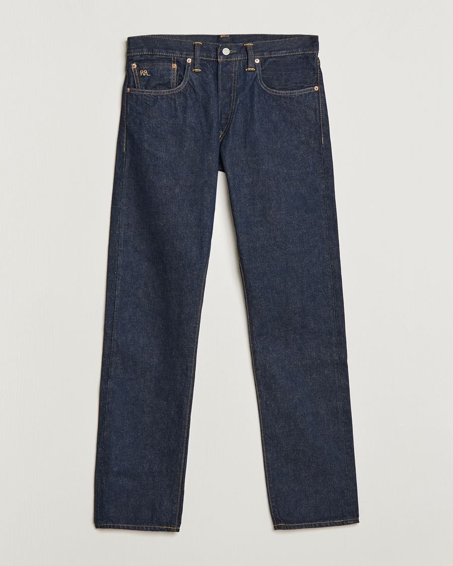 Mies | Housut | RRL | Slim Fit 5-Pocket Denim Once Washed