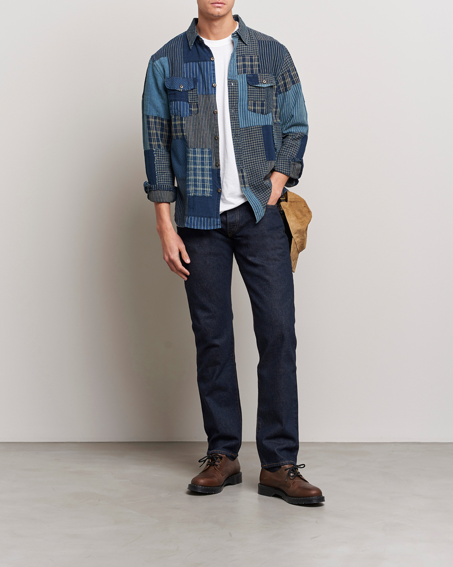 Mies | Farkut | RRL | Slim Fit 5-Pocket Denim Once Washed