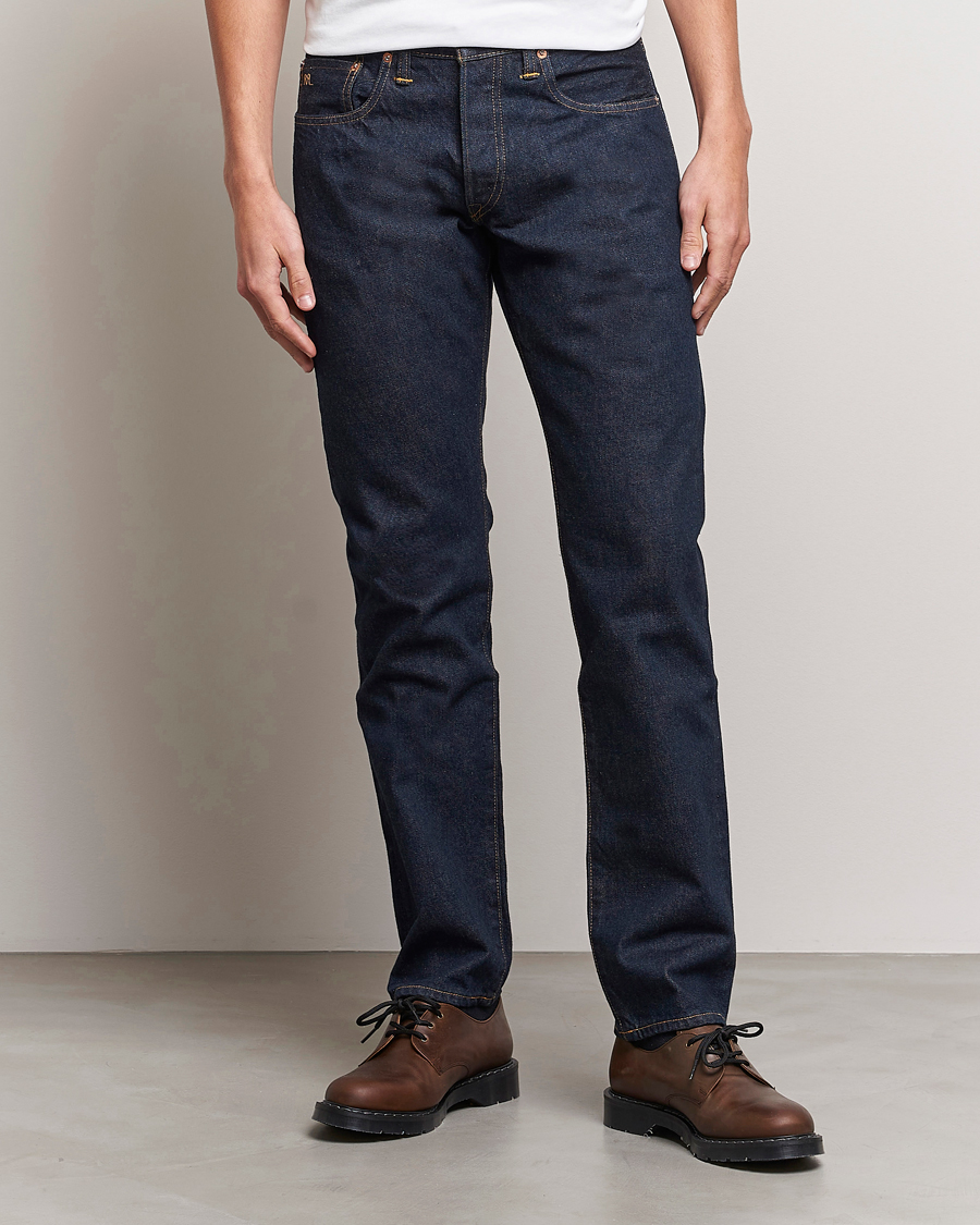 Mies | Housut | RRL | Slim Fit 5-Pocket Denim Once Washed