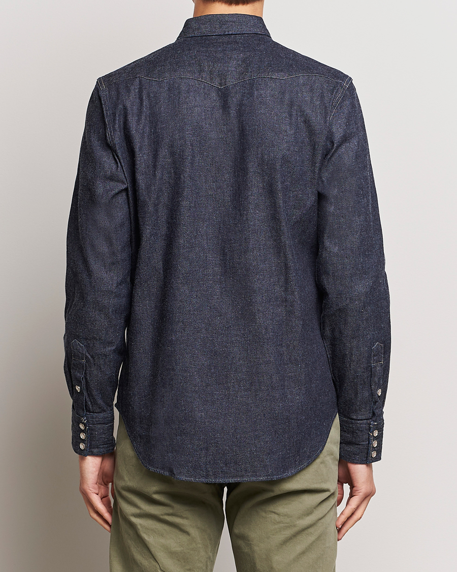 Mies | Kauluspaidat | RRL | Buffalo Western Shirt Rinse