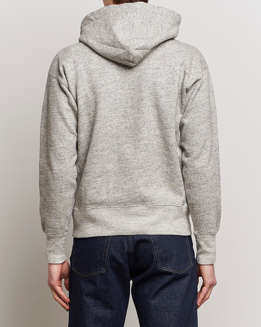 Mies | Puserot | RRL | Hooded Pullover Athletic Grey Heather