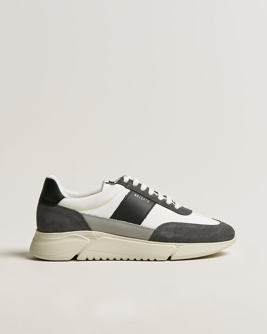 Miehet |  | Axel Arigato | Genesis Vintage Runner Sneaker White/Grey Suede