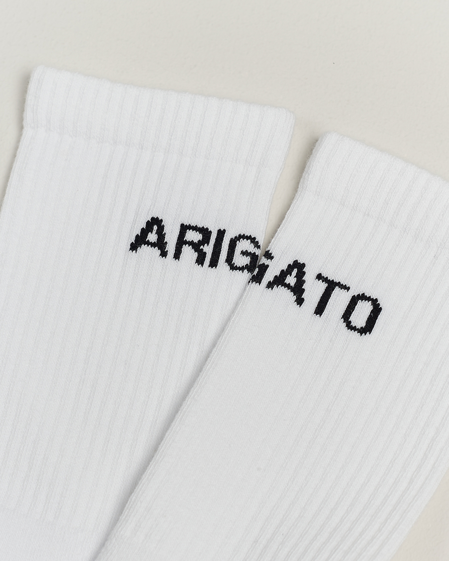 Mies | Axel Arigato | Axel Arigato | Logo Tube Socks White