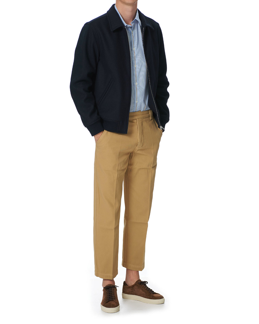 Mies | Kauluspaidat | A.P.C. | Anthony Striped Shirt Light Blue