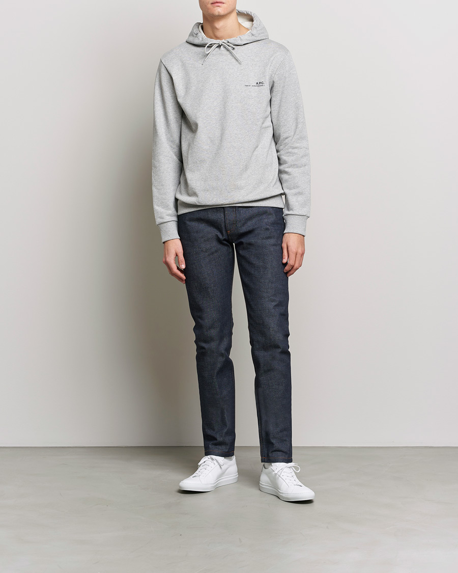 Mies | Puserot | A.P.C. | Item Hoodie Heather Grey