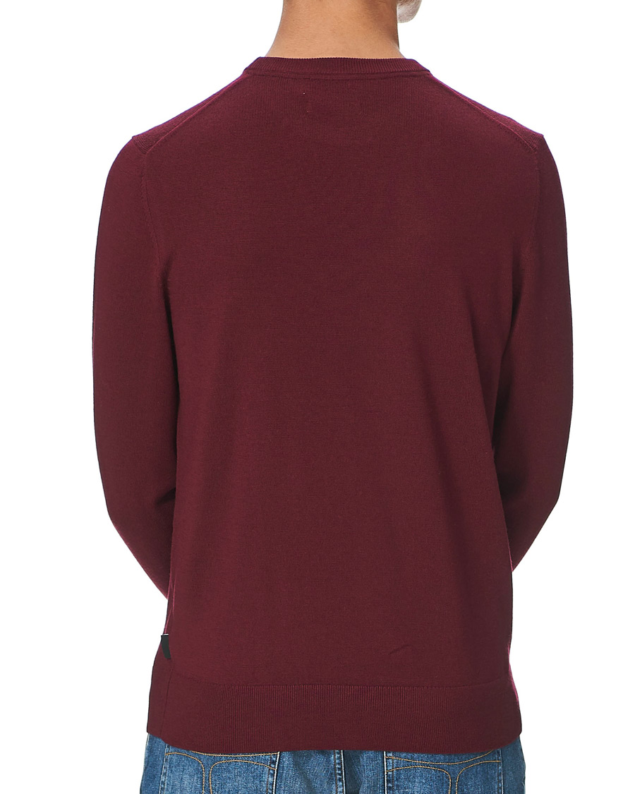 Mies | Puserot | Calvin Klein | Superior Wool Crew Neck Sweater Tawny Port