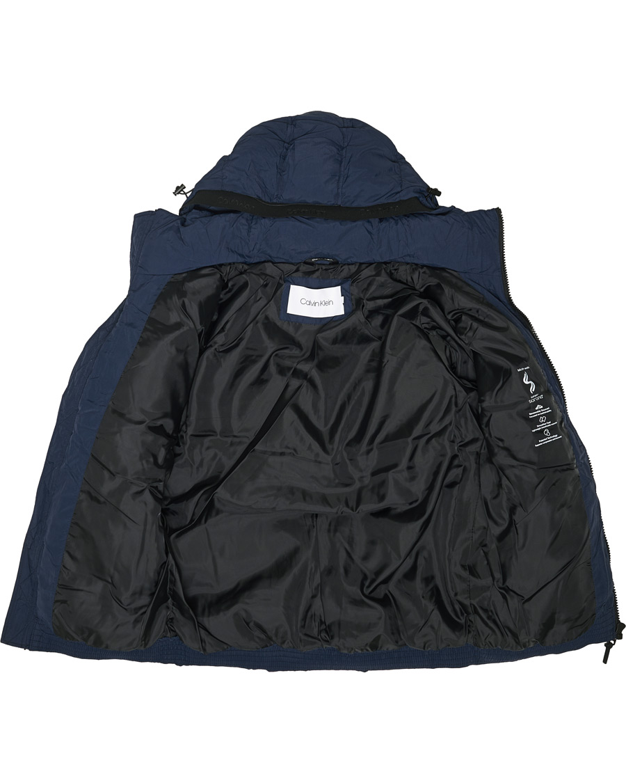 Mies | Takit | Calvin Klein | Crinkle Nylon Puffer Jacket Navy