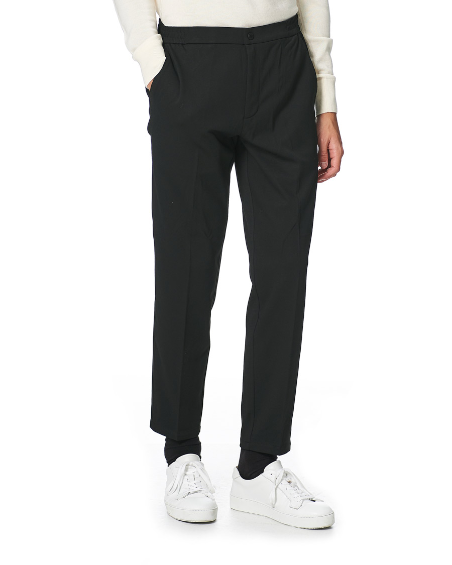 Mies | Housut | Calvin Klein | Tapered Fit Jersey Hybrid Pants Black
