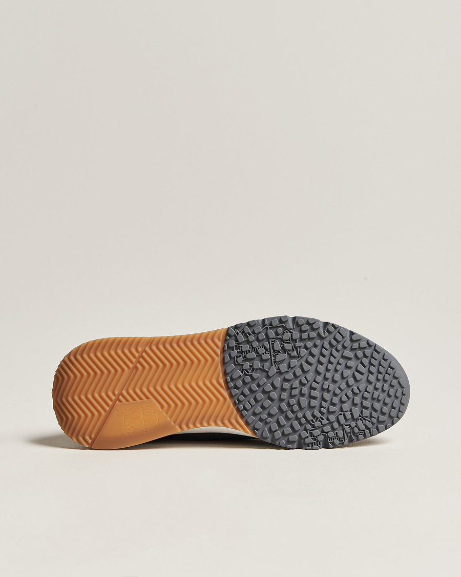 Mies | Brunello Cucinelli Flannel Running Sneakers Dark Grey | Brunello Cucinelli | Flannel Running Sneakers Dark Grey