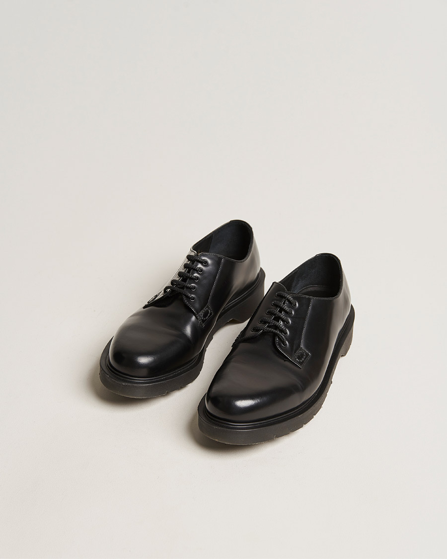 Mies | Best of British | Loake Shoemakers | Kilmer Heat Sealed Derby Black Leather