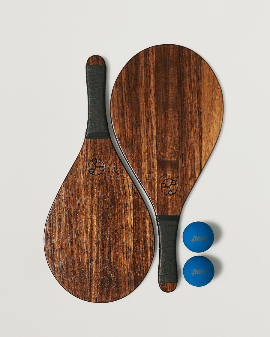 Mies | Please Please Please Espevik Walnut Beach Bat Set | Please Please Please | Espevik Walnut Beach Bat Set