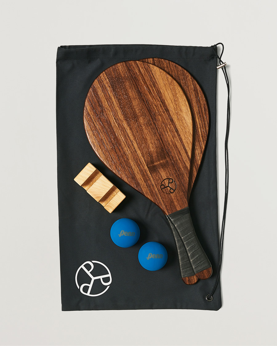 Mies | Please Please Please Espevik Walnut Beach Bat Set | Please Please Please | Espevik Walnut Beach Bat Set