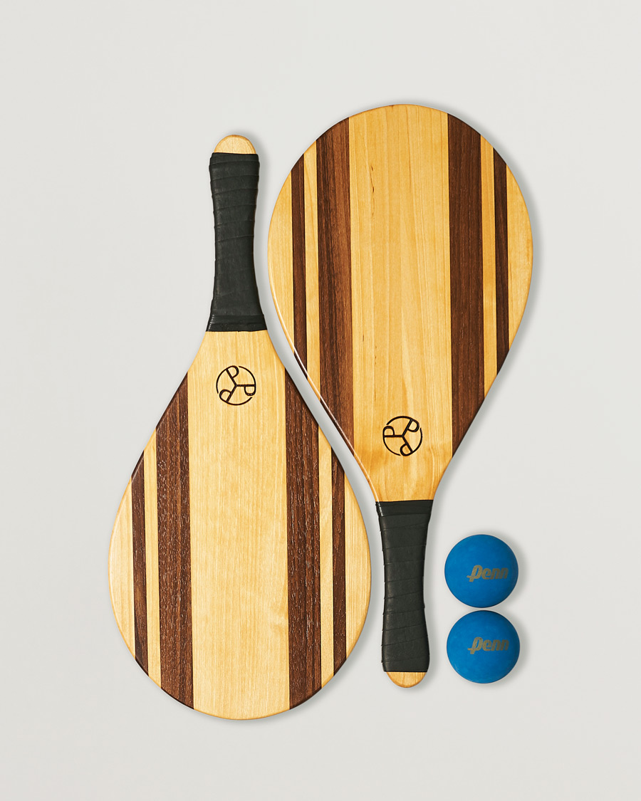 Mies | Please Please Please Sandhammaren Birch/Walnut Beach Bat Set | Please Please Please | Sandhammaren Birch/Walnut Beach Bat Set