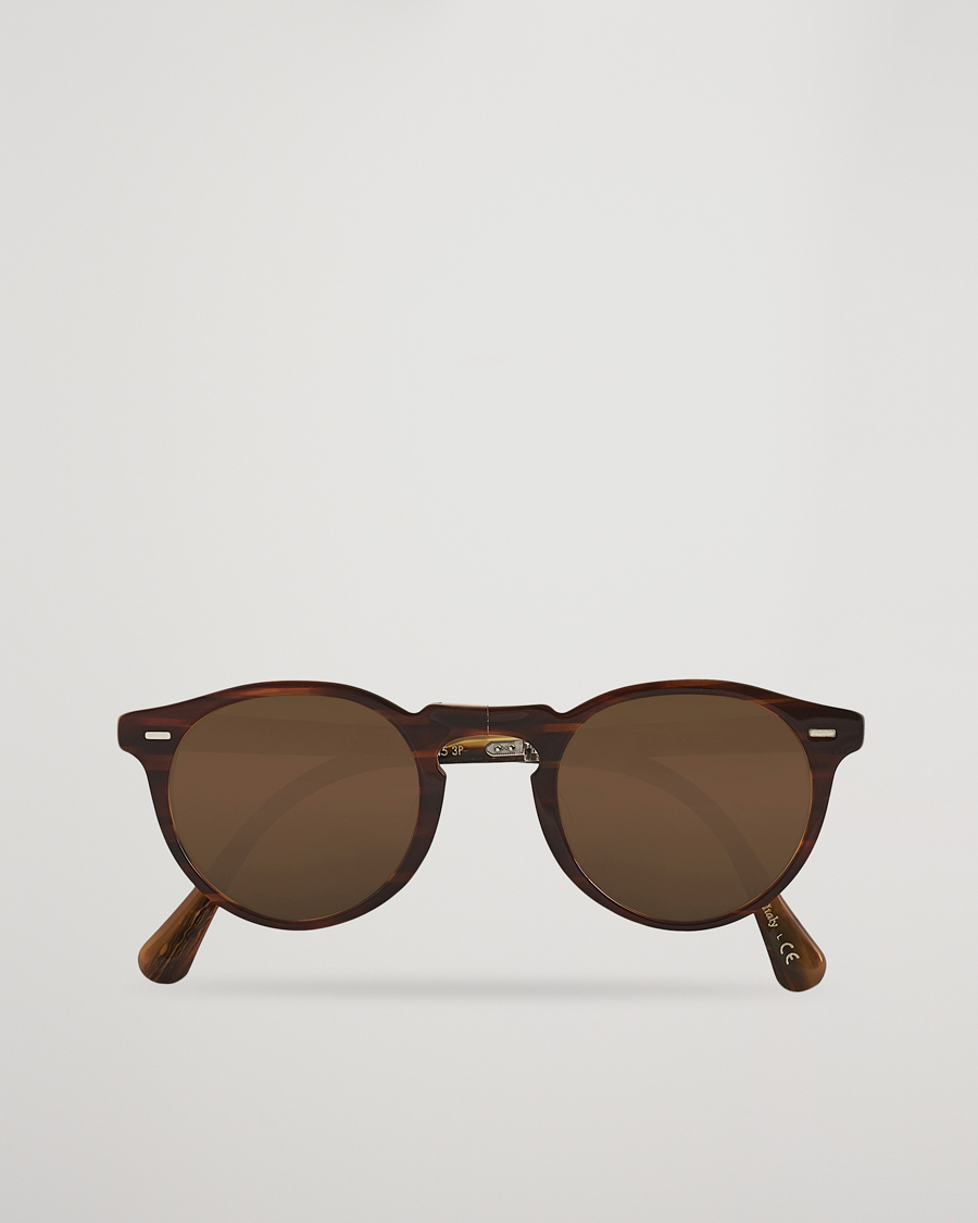 Mies | Aurinkolasit | Oliver Peoples | Gregory Peck 1962 Folding Sunglasses Dark Brown