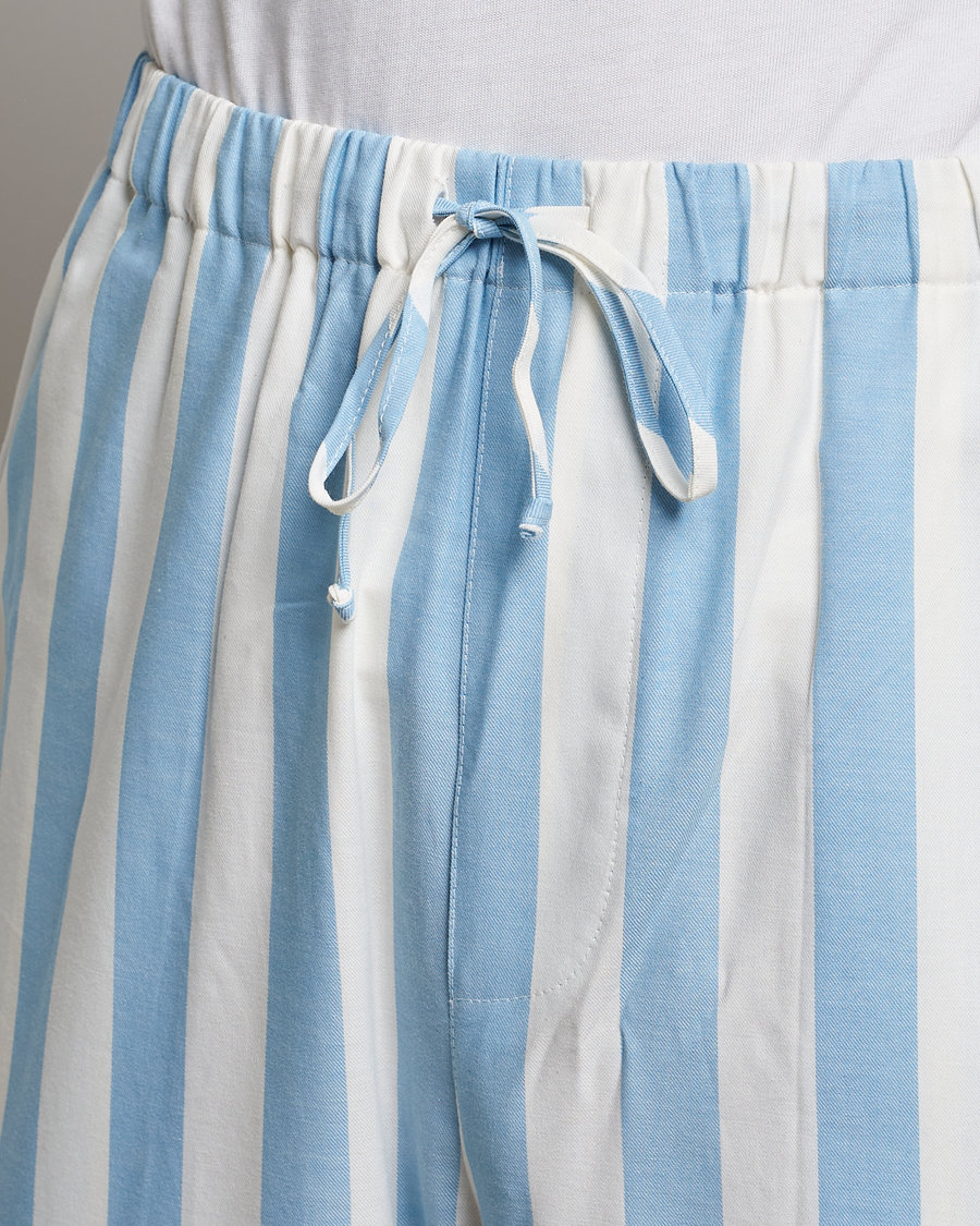 Mies | Yöpuvut ja kylpytakit | Nufferton | Uno Striped Pyjama Set Blue/White