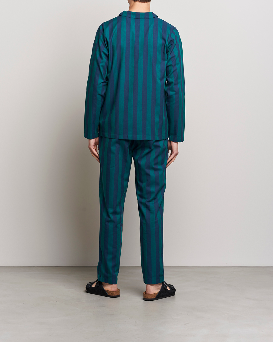 Mies | Oloasut | Nufferton | Uno Striped Pyjama Set Blue/Green