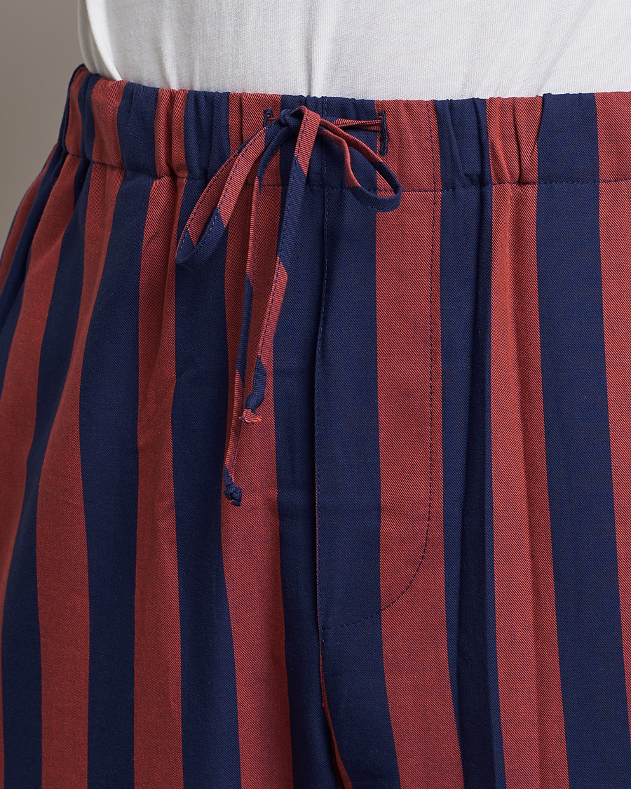 Mies | Yöpuvut ja kylpytakit | Nufferton | Uno Striped Pyjama Set Blue/Red
