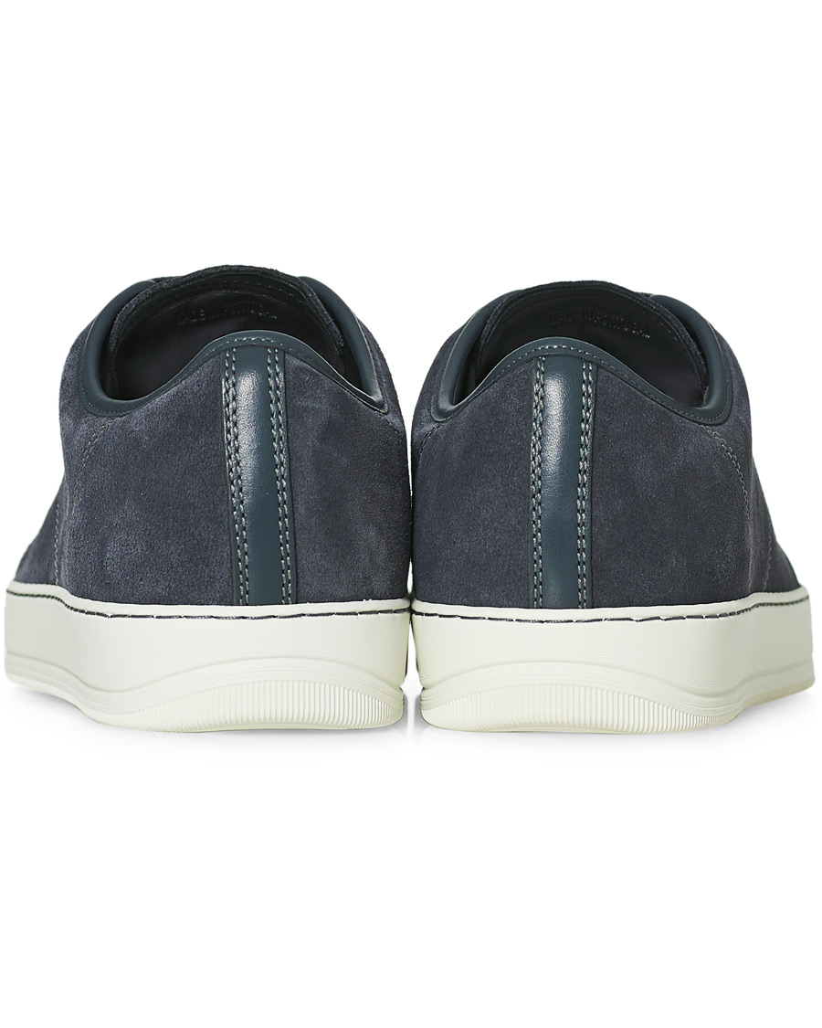 Mies | Lanvin Patent Cap Toe Sneaker Slate Grey | Lanvin | Patent Cap Toe Sneaker Slate Grey