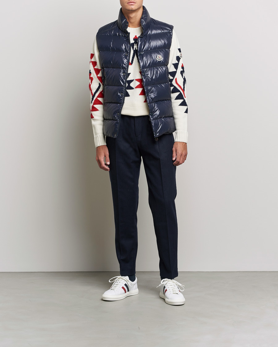Mies | Ulkoliivit | Moncler | Tibb Down Vest Navy
