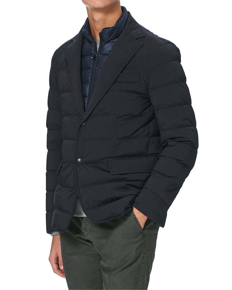 Mies | Takit | Moncler | Ferrandier Down Blazer Jacket Navy
