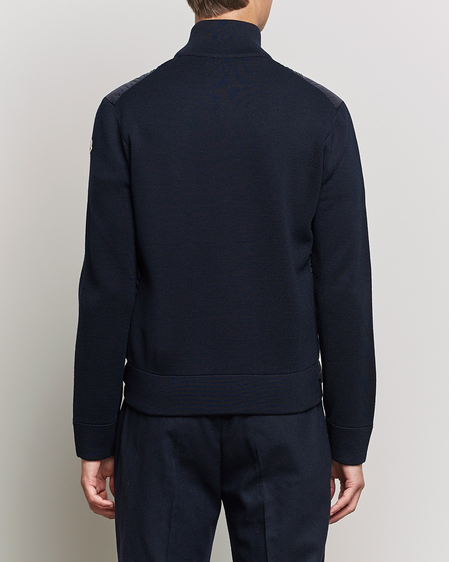 Mies | Puserot | Moncler | Hybrid Zip Cardigan Navy