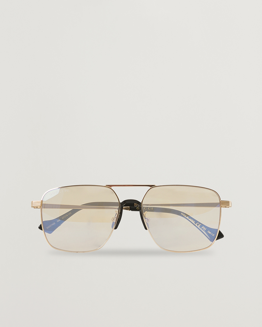 Miehet |  | Gucci | GG0743S Photochromic Sunglasses Shiny Endura Gold