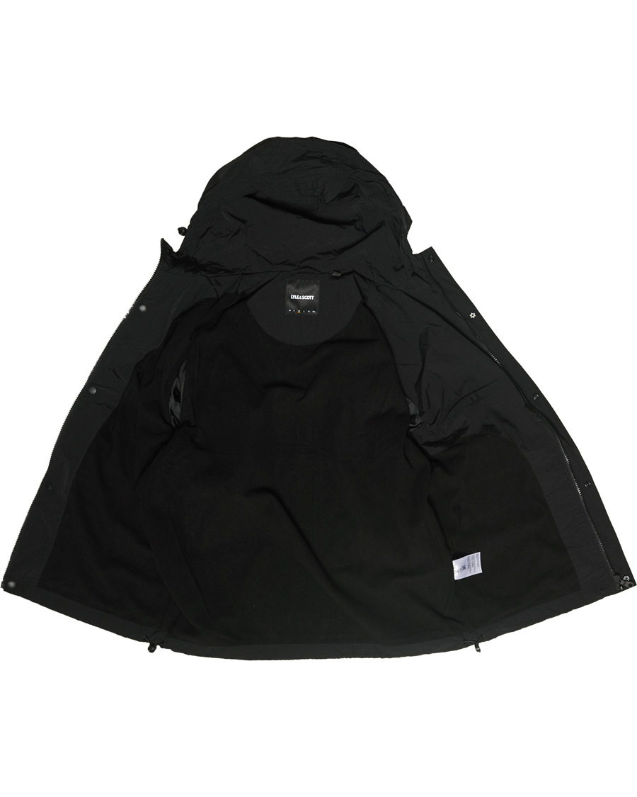 Mies | Takit | Lyle & Scott | Hooded Pocket Jacket Black