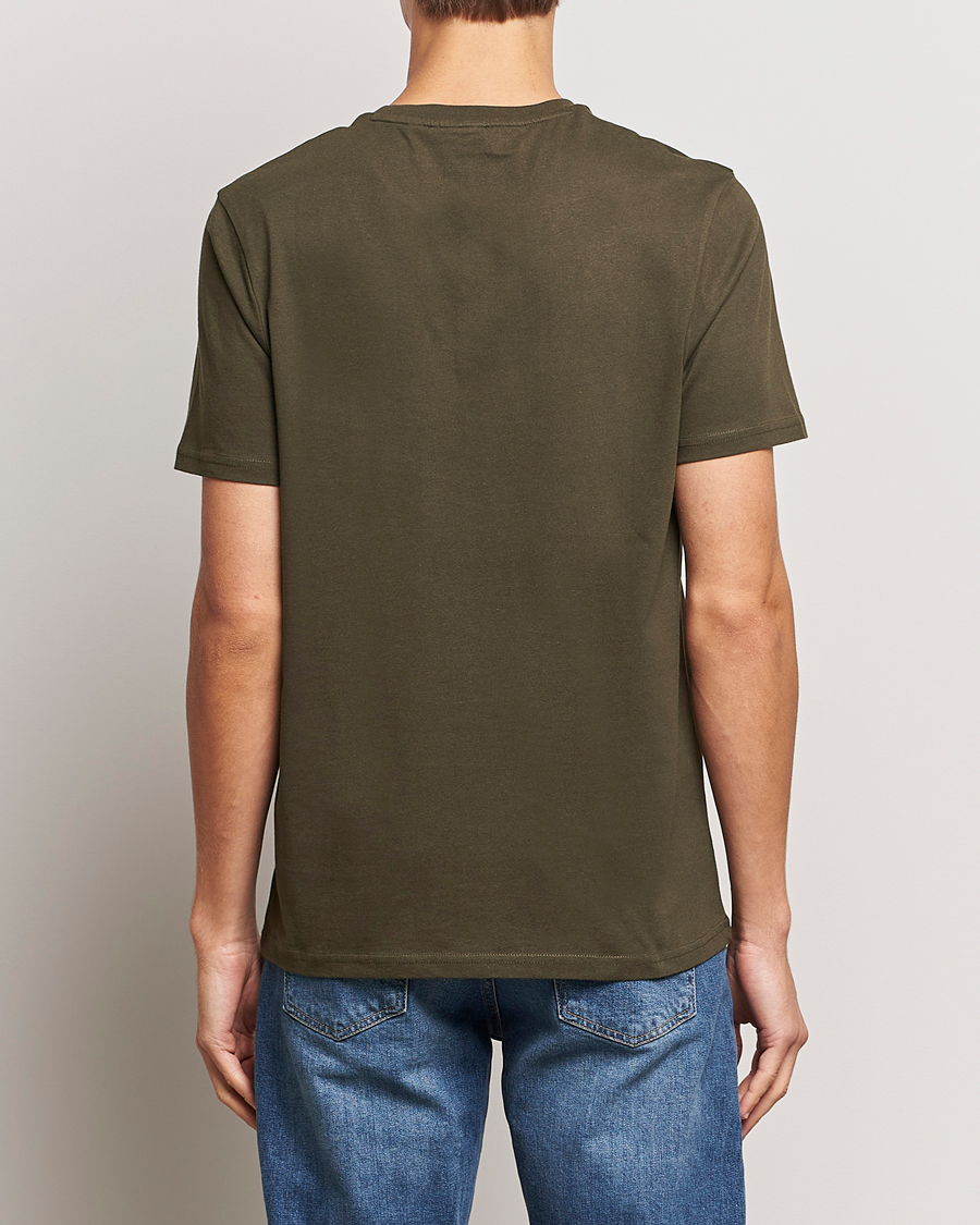 Mies | T-paidat | Lyle & Scott | Cotton Crew Neck T-Shirt Olive