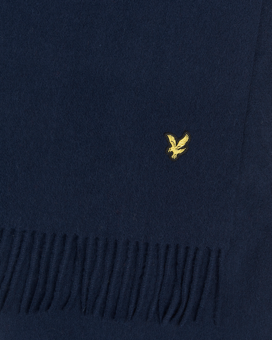 Mies | Lyle & Scott Lambswool Scarf Dark Navy | Lyle & Scott | Lambswool Scarf Dark Navy
