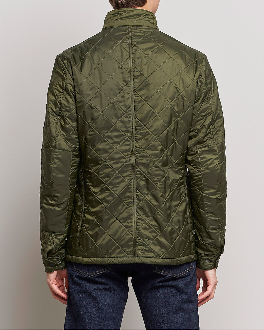 Mies | Takit | Barbour International | Ariel Polarquilt International Jacket Olive