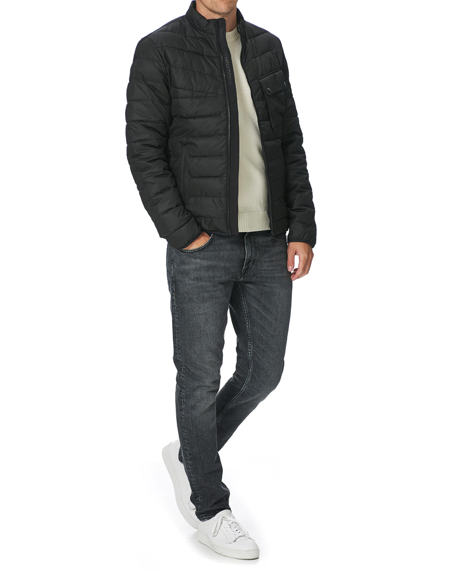 Mies |  | Barbour International | Winter Chain Baffle Quilt Jacket Black