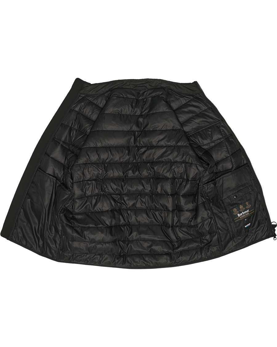 Mies | Takit | Barbour International | Winter Chain Baffle Quilt Jacket Black