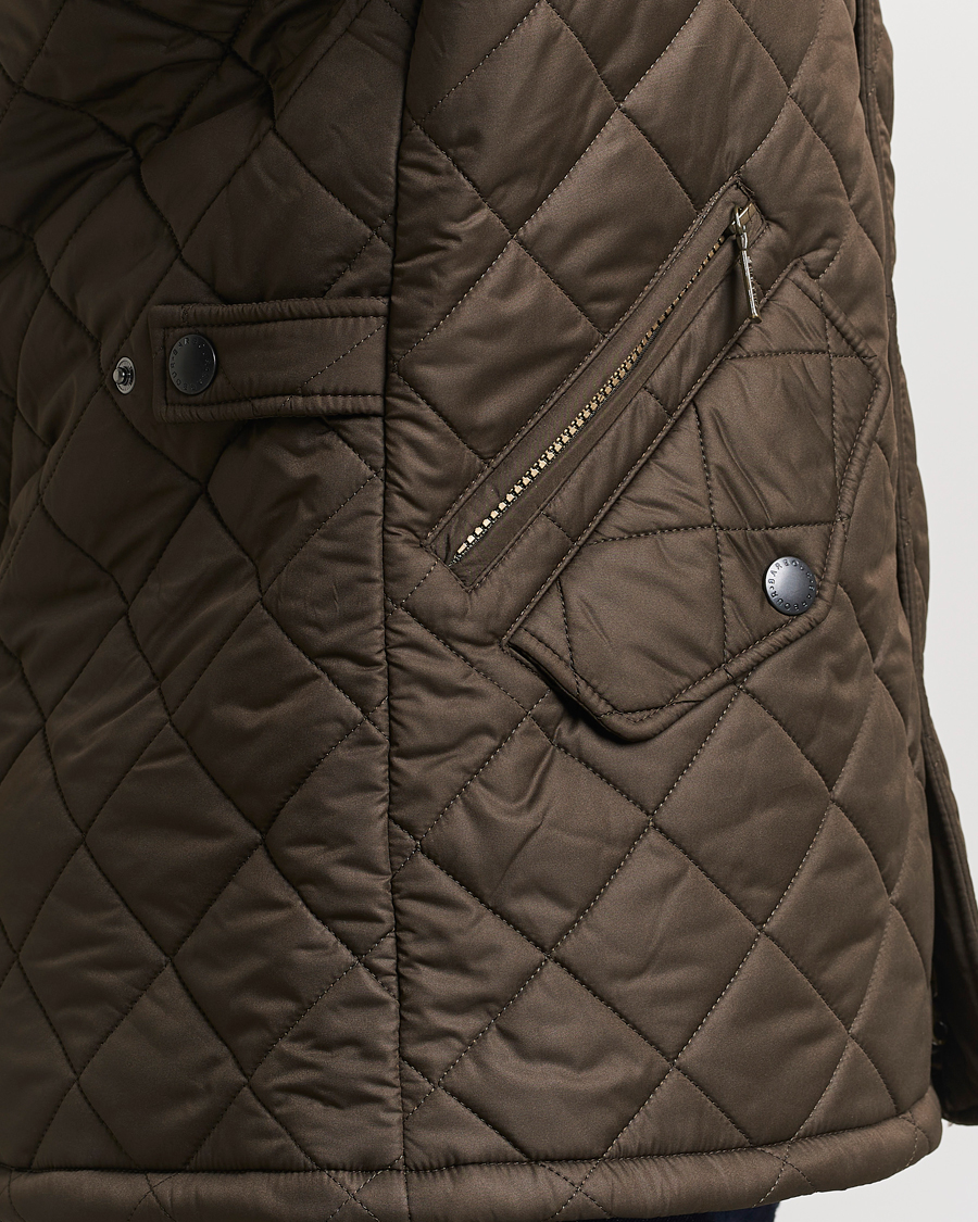 Mies | Takit | Barbour Lifestyle | Powell Quilted Jacket Olive