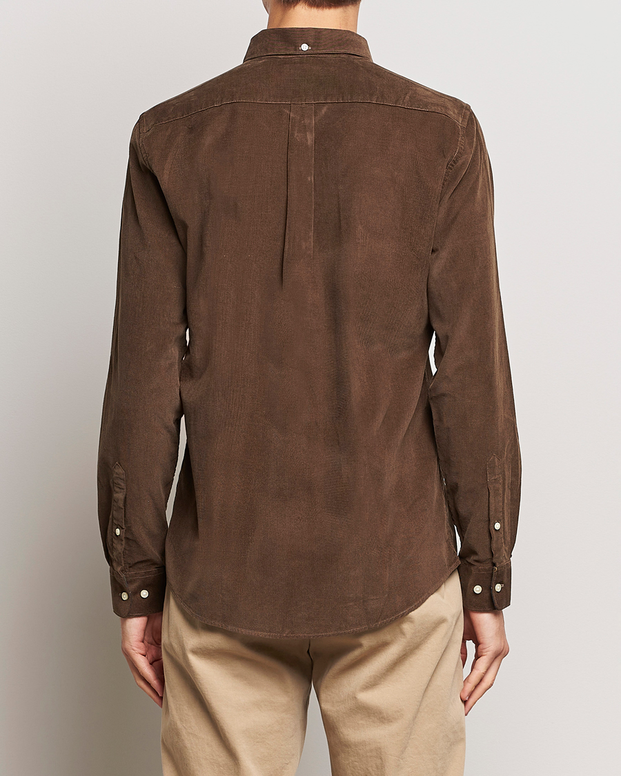 Mies | Kauluspaidat | Barbour Lifestyle | Ramsey Corduroy Shirt Brown