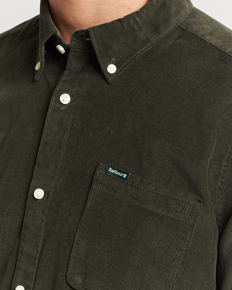 Mies | Kauluspaidat | Barbour Lifestyle | Ramsey Corduroy Shirt Forest