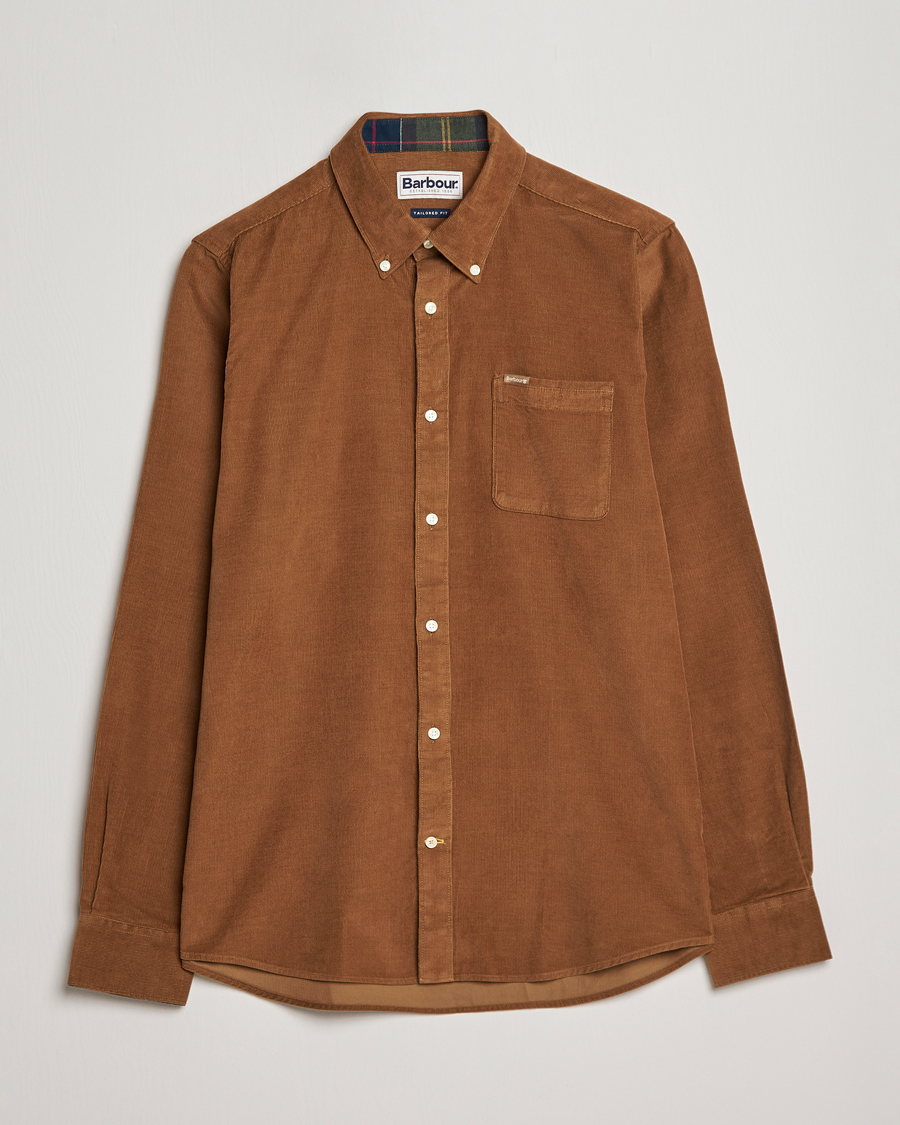 Mies | Kauluspaidat | Barbour Lifestyle | Ramsey Corduroy Shirt Sandstone