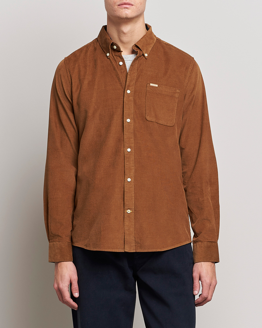 Mies | Kauluspaidat | Barbour Lifestyle | Ramsey Corduroy Shirt Sandstone