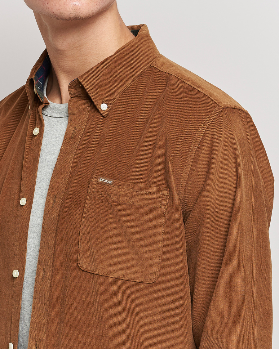 Mies | Kauluspaidat | Barbour Lifestyle | Ramsey Corduroy Shirt Sandstone