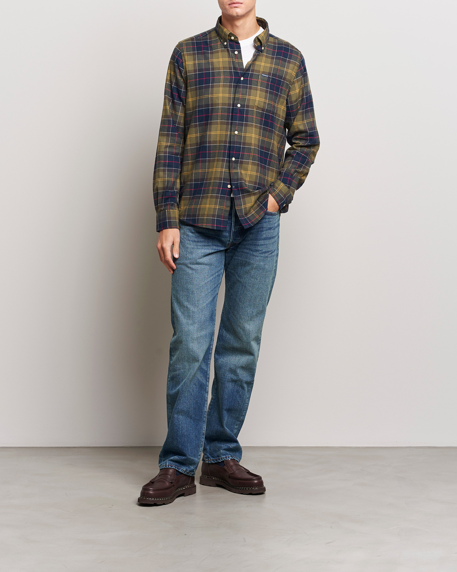 Mies | Kauluspaidat | Barbour Lifestyle | Flannel Check Shirt Classic Tartan