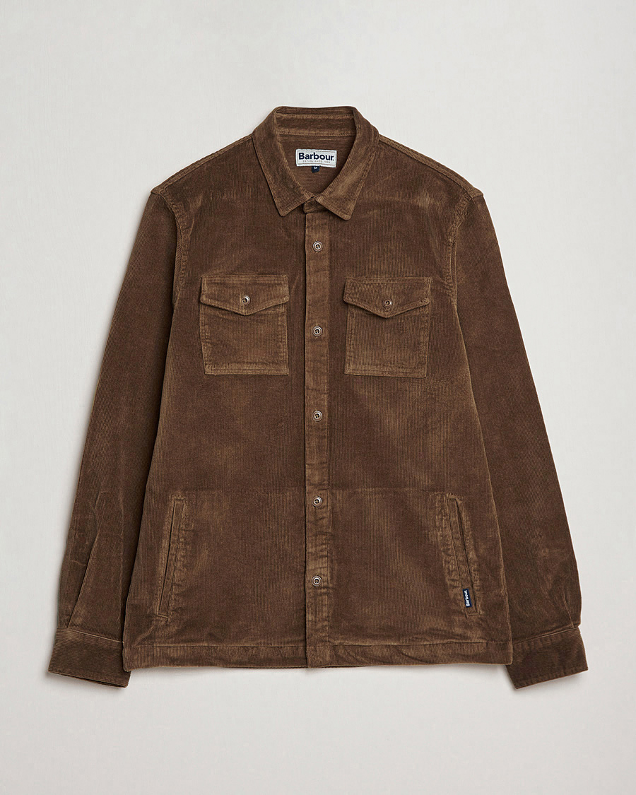 Mies | Kauluspaidat | Barbour Lifestyle | Corduroy Overshirt French Sandstone