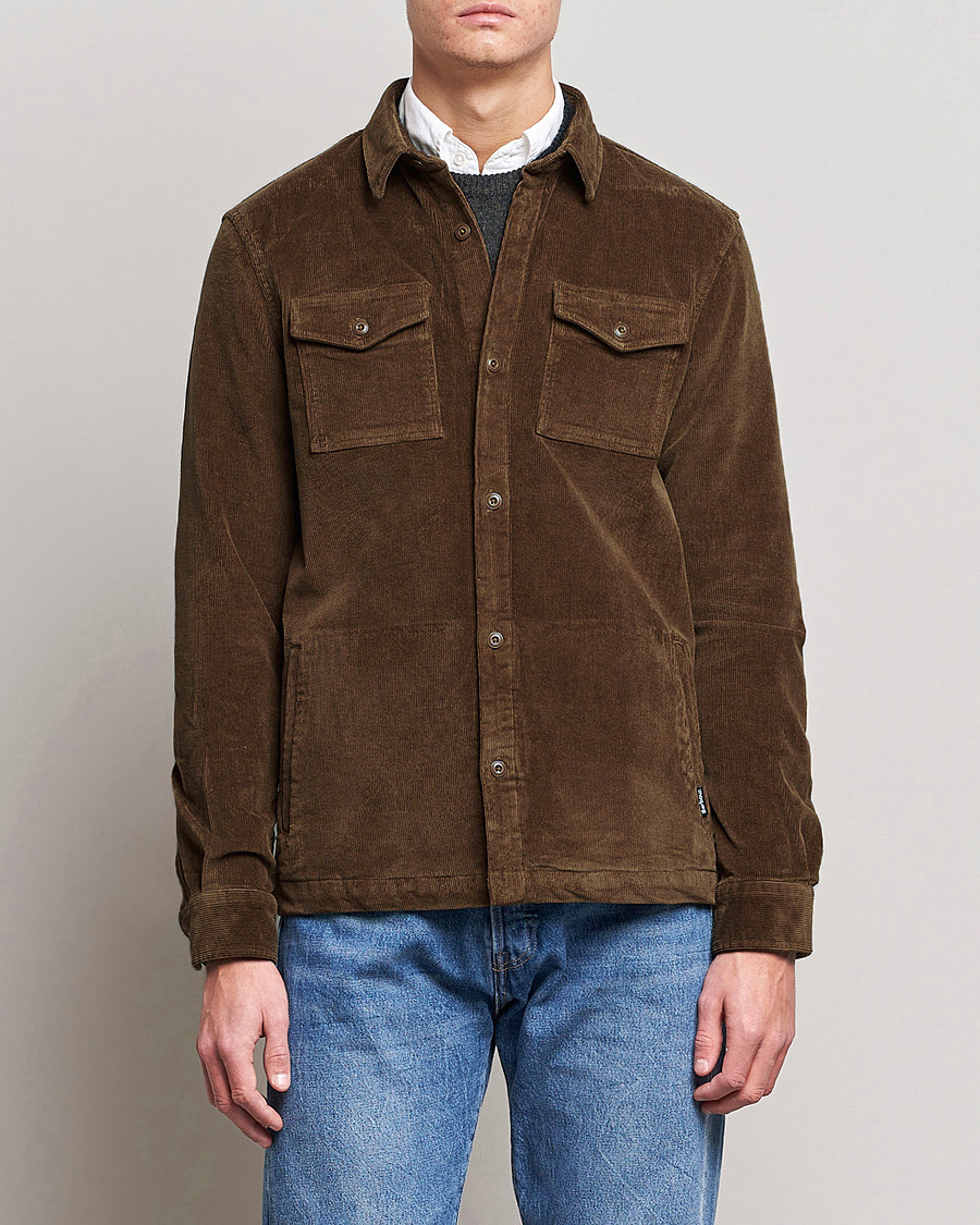 Mies | Kauluspaidat | Barbour Lifestyle | Corduroy Overshirt French Sandstone