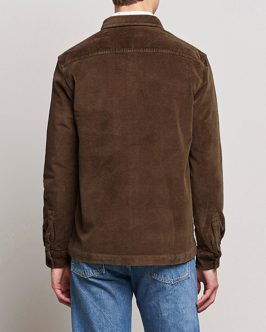 Mies | Kauluspaidat | Barbour Lifestyle | Corduroy Overshirt French Sandstone
