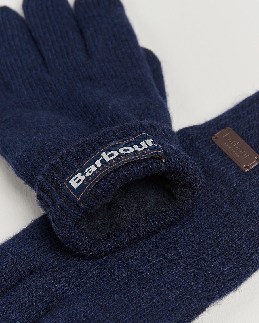 Mies | Barbour Lifestyle Carlton Wool Gloves Navy | Barbour Lifestyle | Carlton Wool Gloves Navy
