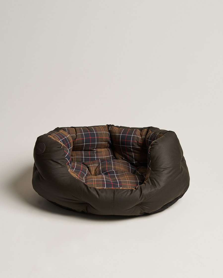 Mies | Barbour Lifestyle Wax Cotton Dog Bed 24' Olive | Barbour Lifestyle | Wax Cotton Dog Bed 24' Olive