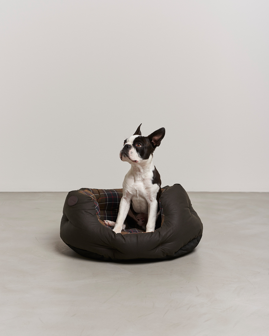 Mies | Barbour Lifestyle Wax Cotton Dog Bed 24' Olive | Barbour Lifestyle | Wax Cotton Dog Bed 24' Olive