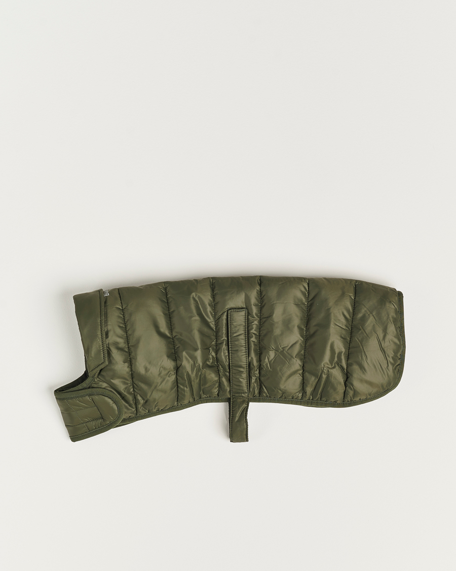 Mies | Barbour Lifestyle Baffle Quilt Dog Coat Olive | Barbour Lifestyle | Baffle Quilt Dog Coat Olive